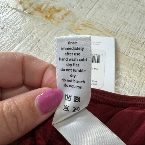 Andie Swim the Capri One Piece Swimsuit NWT size‎ XS in Truffle Twist Waist - Picture 9 of 12